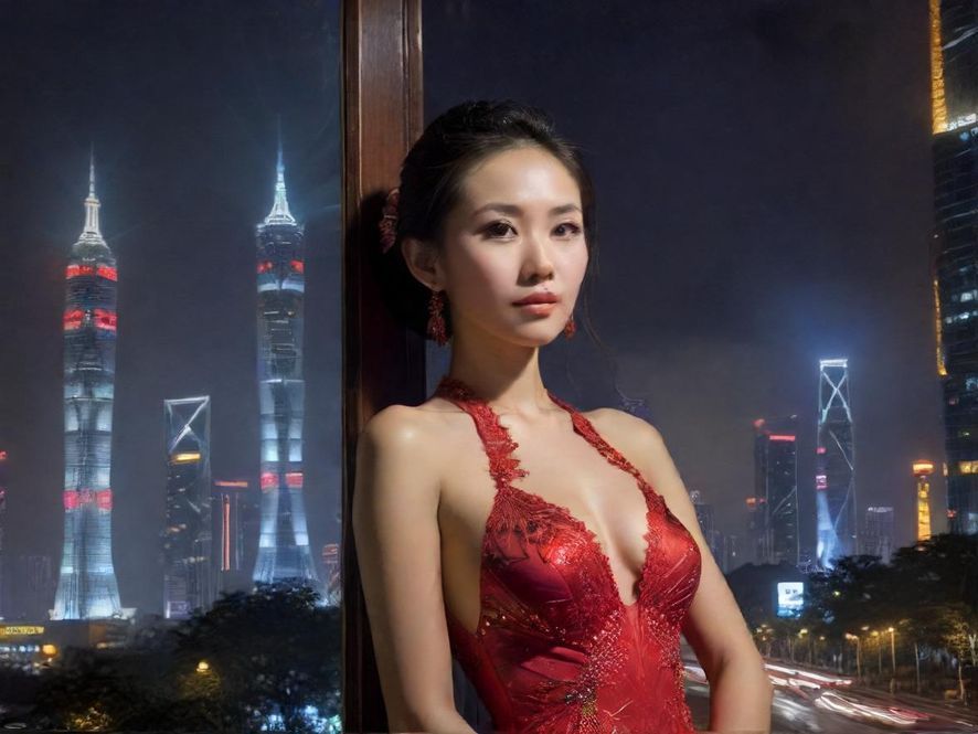 深圳高端会所夜景