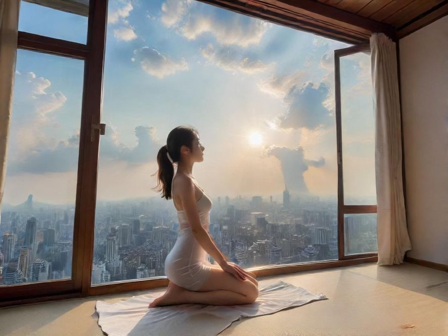 一个宽敞舒适的室内休闲空间，有柔软的沙发和柔和的灯光，看起来非常放松，背景是高端会所的内部陈设。