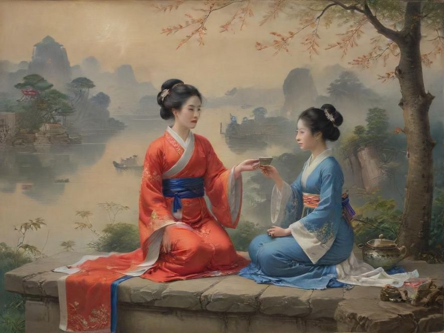 广州隐藏茶社复古风格展示