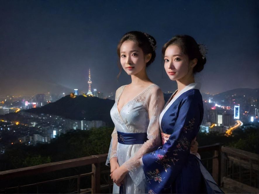 番禺QM会所夜景外观展示