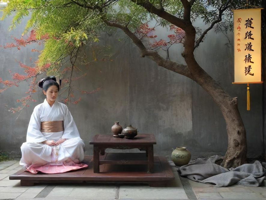 一间位于广州天河的私人茶室，设计风格现代中式，环境舒适雅致，极具私密性，适合放松身心。