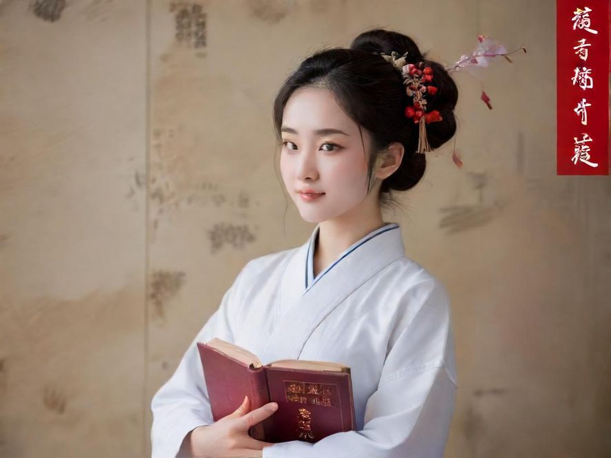 一位女士侧身躺在柔软的沙发上，闭目养神，享受着宁静的放松时刻，画面充满治愈系美感。