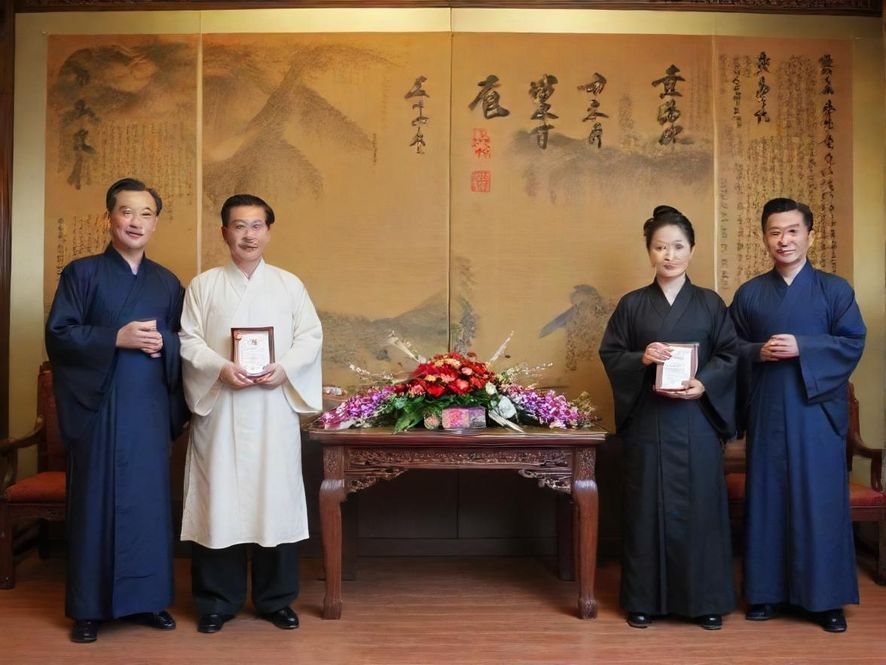 一群年轻人在咖啡馆里热烈交流