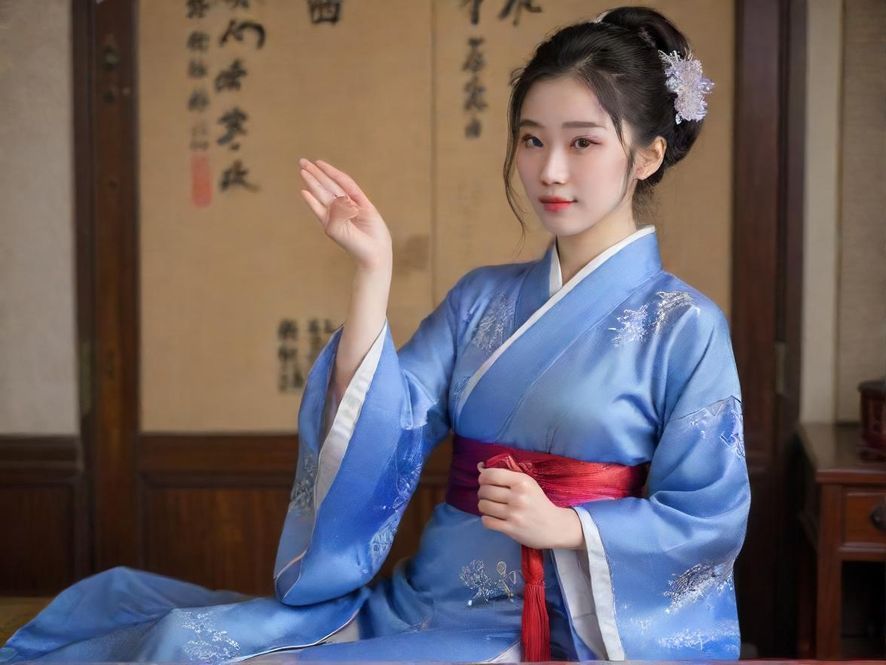 一位女士在温馨舒适的高端会所内享受放松时刻,侧面特写展现其宁静与满足。