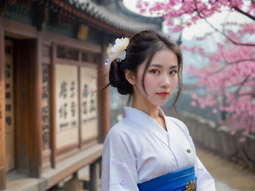 一位女性背影,俯视视角展现她正在享受放松的时刻,姿态舒适惬意,背景是现代都市中一片宁静的私人空间。